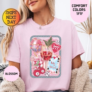 Comfort Colors® Western Wild Card Shirt, Western Collage Shirt, Retro Coquette Western Design, Country Cowgirl
