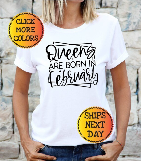 february girl shirt
