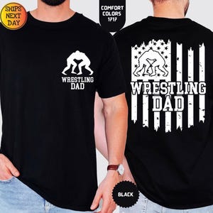 Comfort Colors® Wrestling Dad Shirt, Wrestling Dad Shirt, Gift for Wrestler, Wrestling Shirt for Men, Fathers Day Gift, Dad Gift Tee