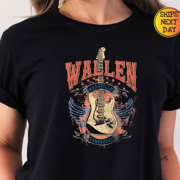 Wallen Shirt, Country Music Shirt, Wallen Nashville Tennese Tshirt, Country Concert Shirt, Western Graphic Tee, Rodeo Shirt