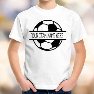 Soccer Ball Shirt Custom Soccer Team T Shirt Soccer Dad - Etsy