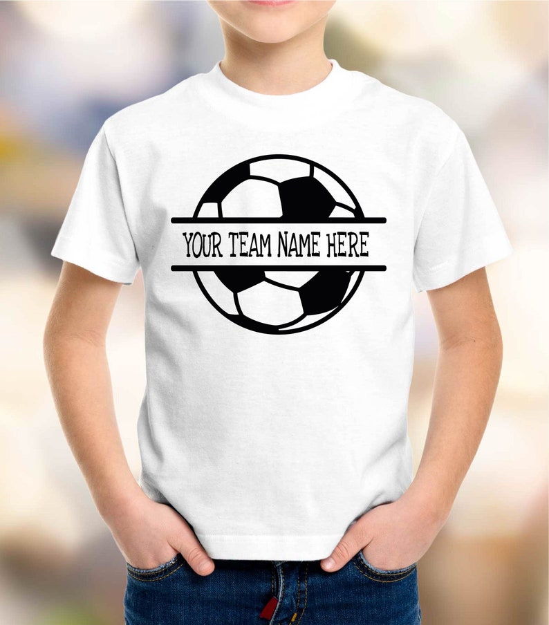 Soccer Ball Shirt Custom Soccer Team T Shirt Soccer Dad Etsy