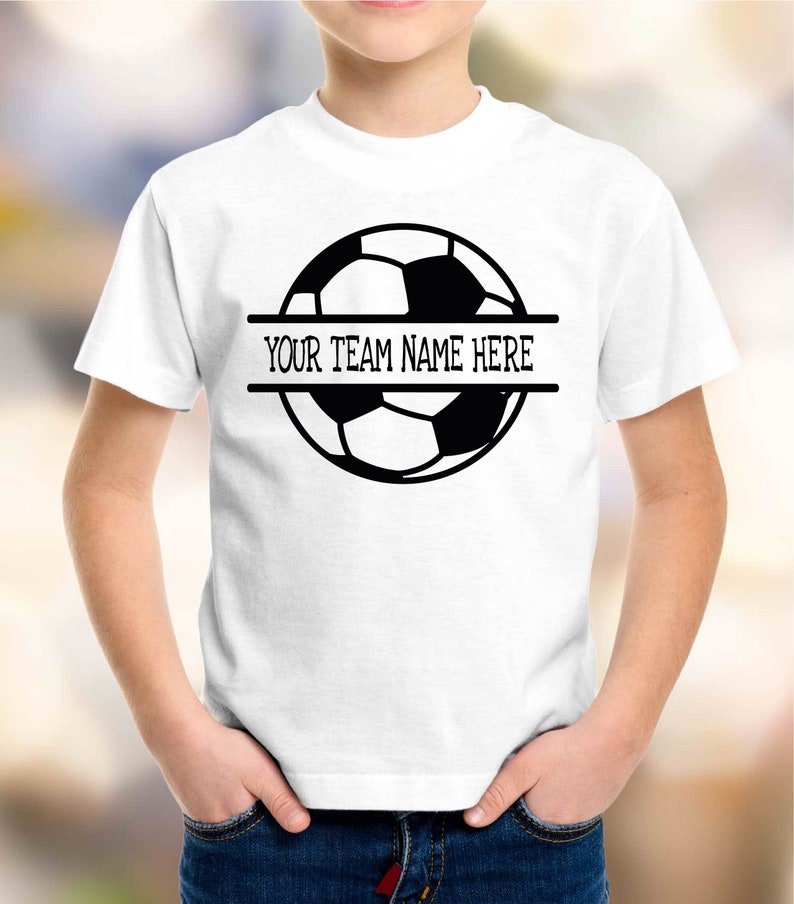 Soccer Ball Shirt Custom Soccer Team T Shirt Soccer Dad | Etsy