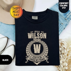 Comfort Colors Customizable Shirt, It&#39;s A [Your Name] Thing You Wouldn&#39;t Understand Shirt, Personalized Gifts for Men, Gift for Him
