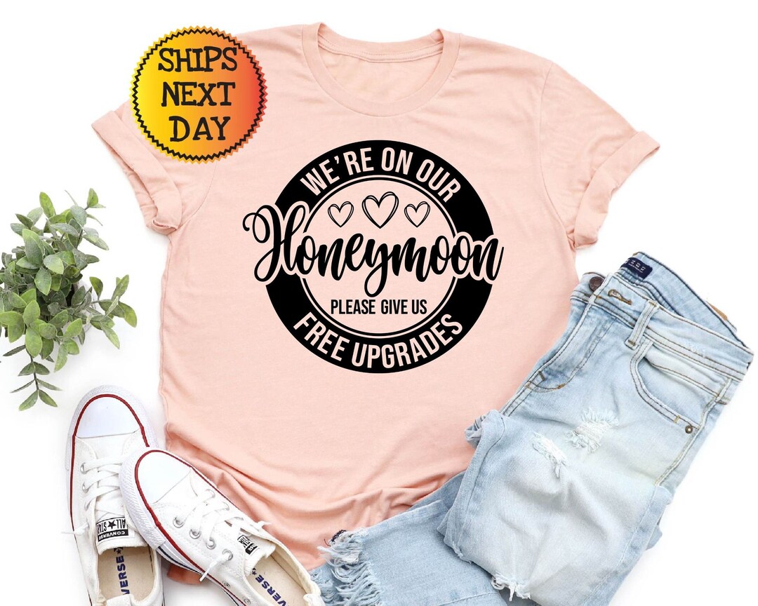 Funny Honeymoon Shirts Married Couple Shirts Honeymoon Etsy