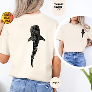Comfort Colors Valhaj T-shirt: Strandig kristen surftröja
