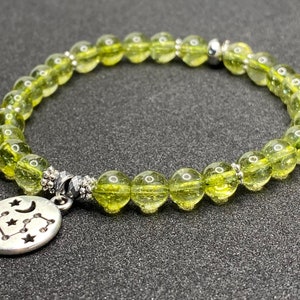 Leo sterrenbeeld charme kralen edelsteen armband
