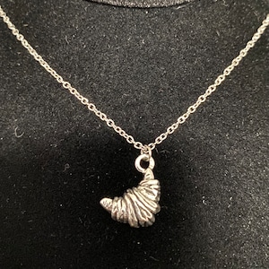 Croissant Charm Necklace
