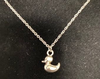 Rubber Ducky Charm Necklace