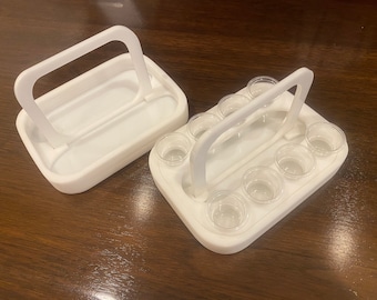 LDS Sacrament Trays for Bread and Water: Collapsible Design (Digital Download)