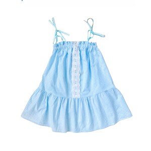 Girls dress, girls sundress, toddler dress, floral girls dress, cotton girls dress, children&#39;s clothing, blue girls dress, kids clothing