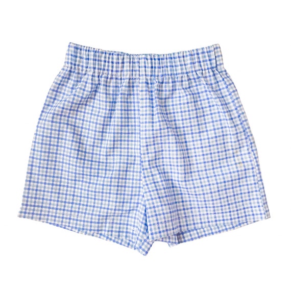 boys shorts, check boys shorts, cotton shorts, toddler shorts, childrens  clothing, kids clothing, plaid boys shorts