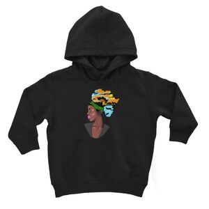 African Queen Classic Kids Hoodie