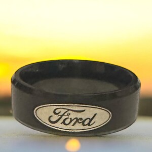 InspiredSize 15 Ford Truck titanium ring