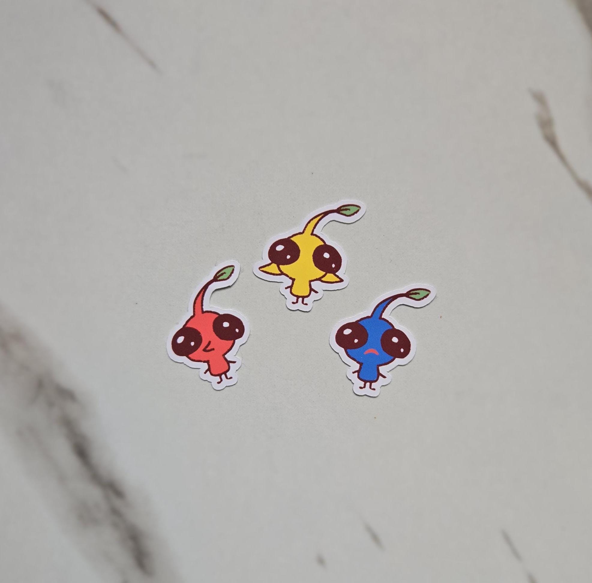 Cute Tiny Crying Pikmin Meme Stickers