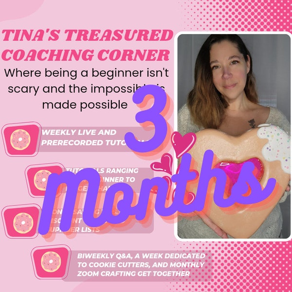 3 Month Subscription to Tina's Treasured Coaching Corner