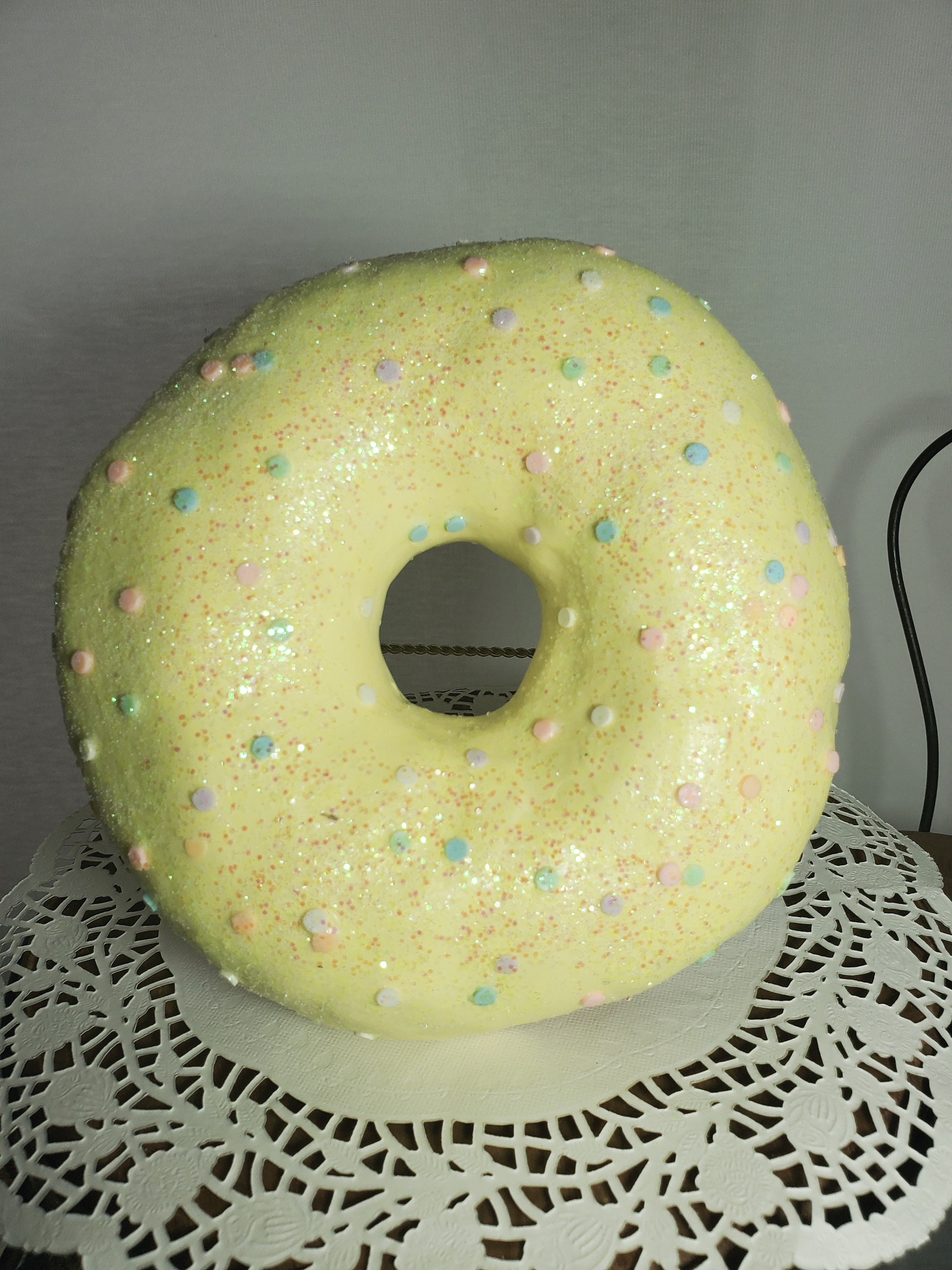 DIY Fake Bake donuts using foam clay! The sprinkles I am using can be
