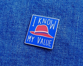 My Value - Agent Carter Pin