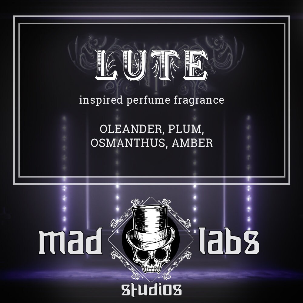 LUTE Hazbin Hotel Oleander, Plum, Osmanthus, Amber Roll on or Spray