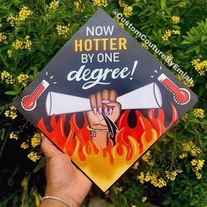 Megan Hot Girl Graduation Cap Topper - Pre Made 2023 Available