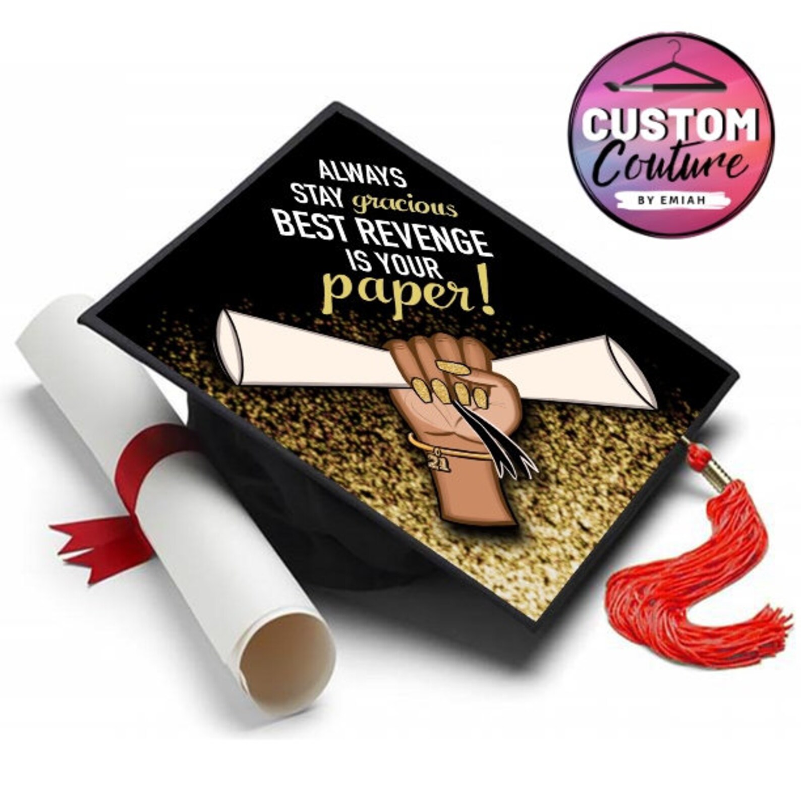 Graduation Cap Topper Beyonce - Pre Made 2023 Available! - Etsy