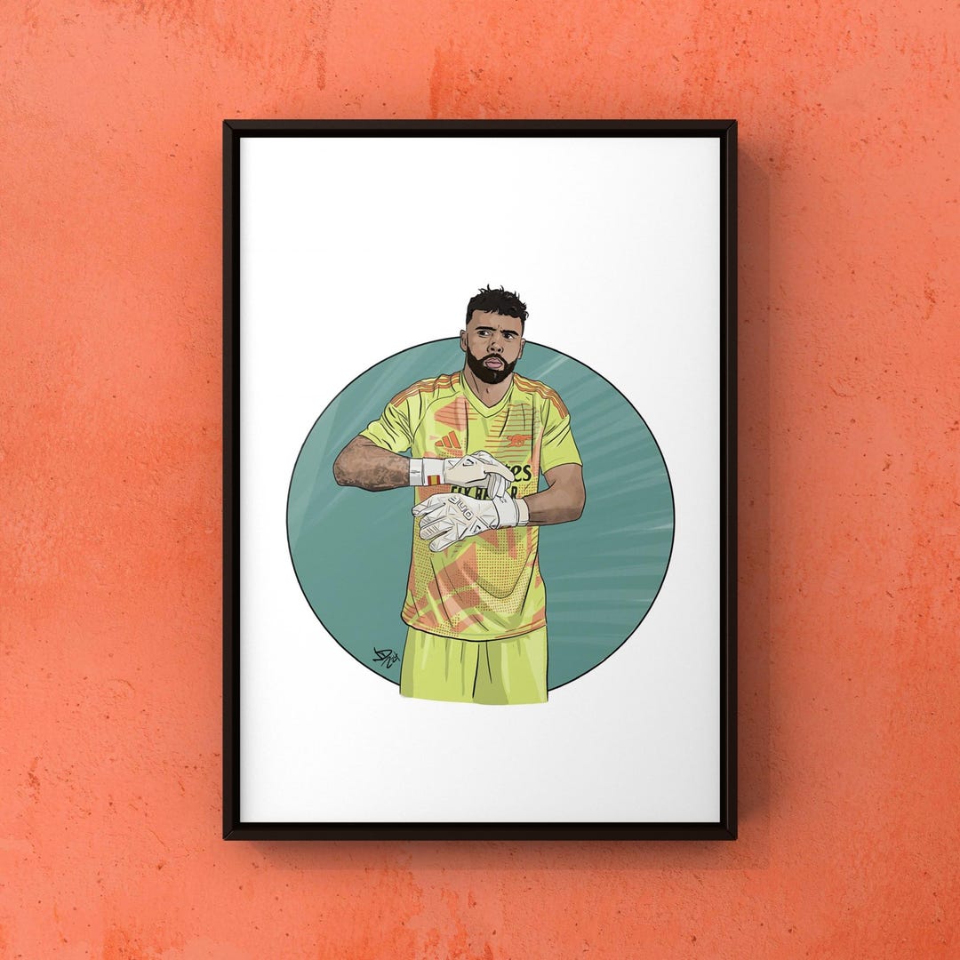 David Raya Print - Etsy