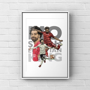Mo Salah A4 print