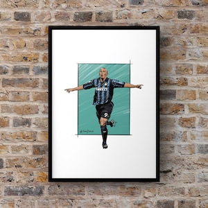 Ronaldo R9 Inter Milan Print