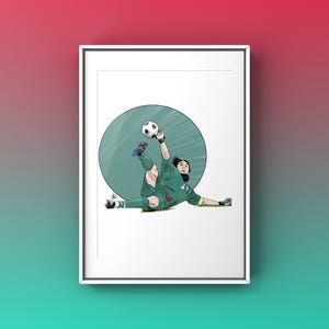 A4 print of Gigi Buffon