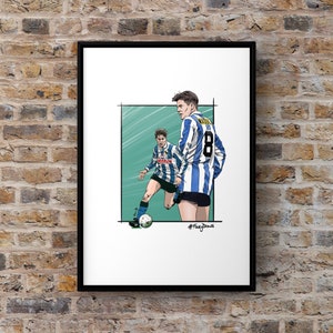 Chris Waddle print