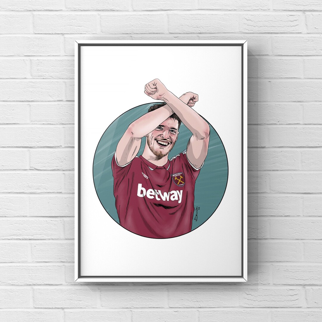 Declan Rice Hammers Print - Etsy