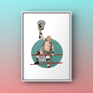 A4 print of Jeff Jarrett
