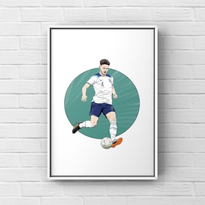 Declan Rice England print