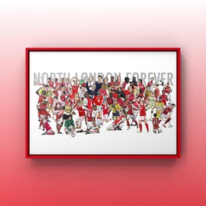 NEW Arsenal Legends Collage