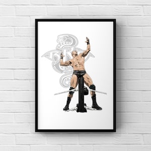 Randy Orton Emblem Print