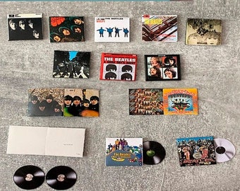 Miniatuur, handgemaakte BEATLES-collectie. Schaal 1:12.