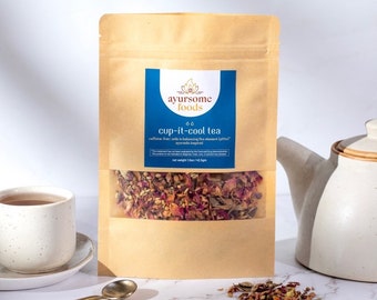 Cup-It-Cool Tea | Rose & Licorice Tea | Gift for her for Valentines Day