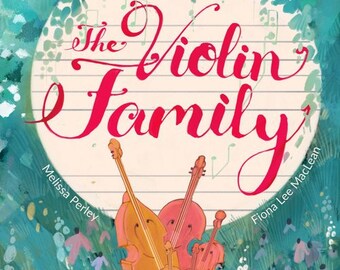 The Violin Family (hardcover book)