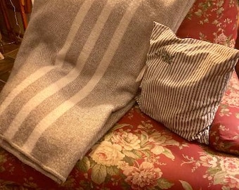 Too Fewe Farm 100% wool throw