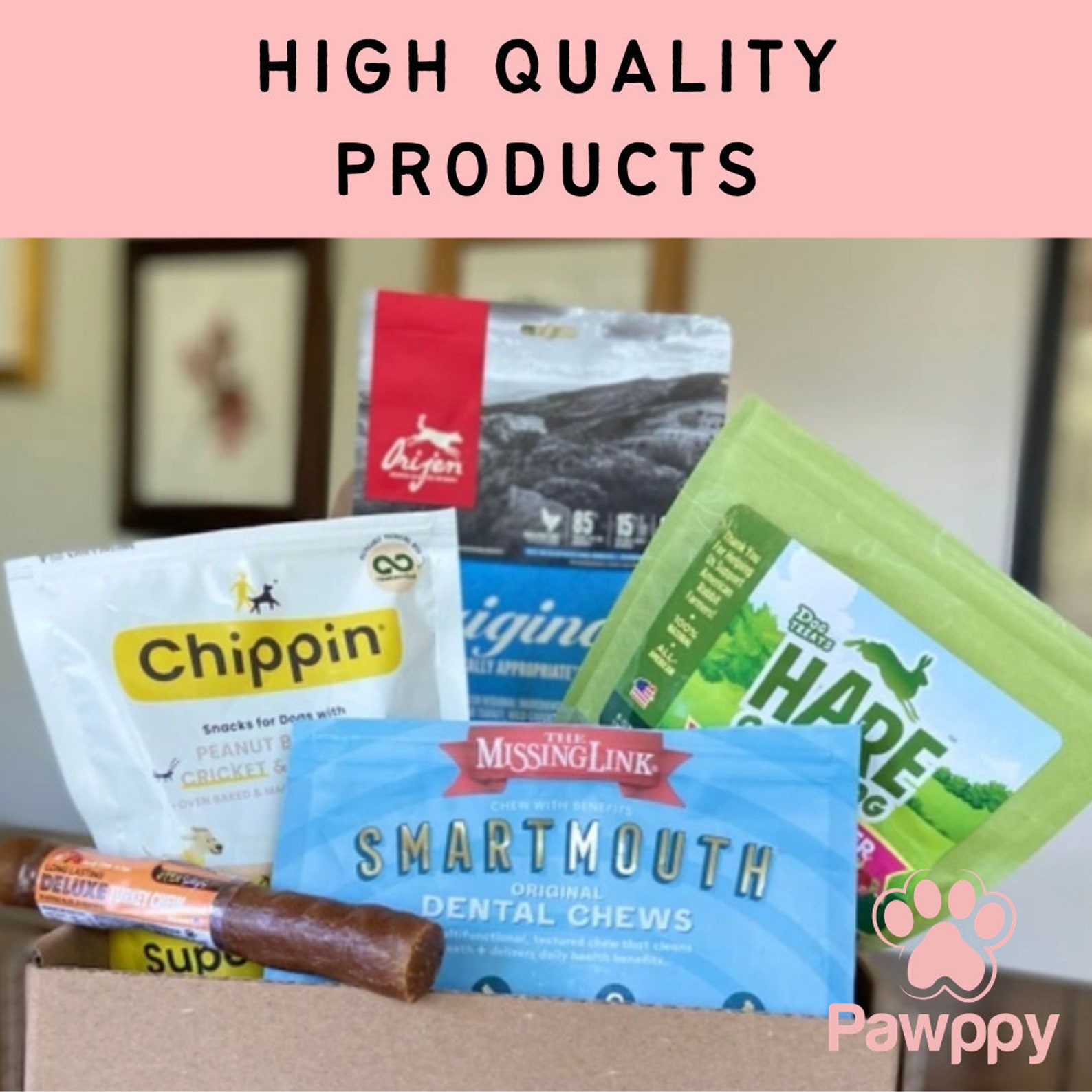 PAWPPY™ Geschenkbox für Hunde und Katzen Monatsbox Etsy