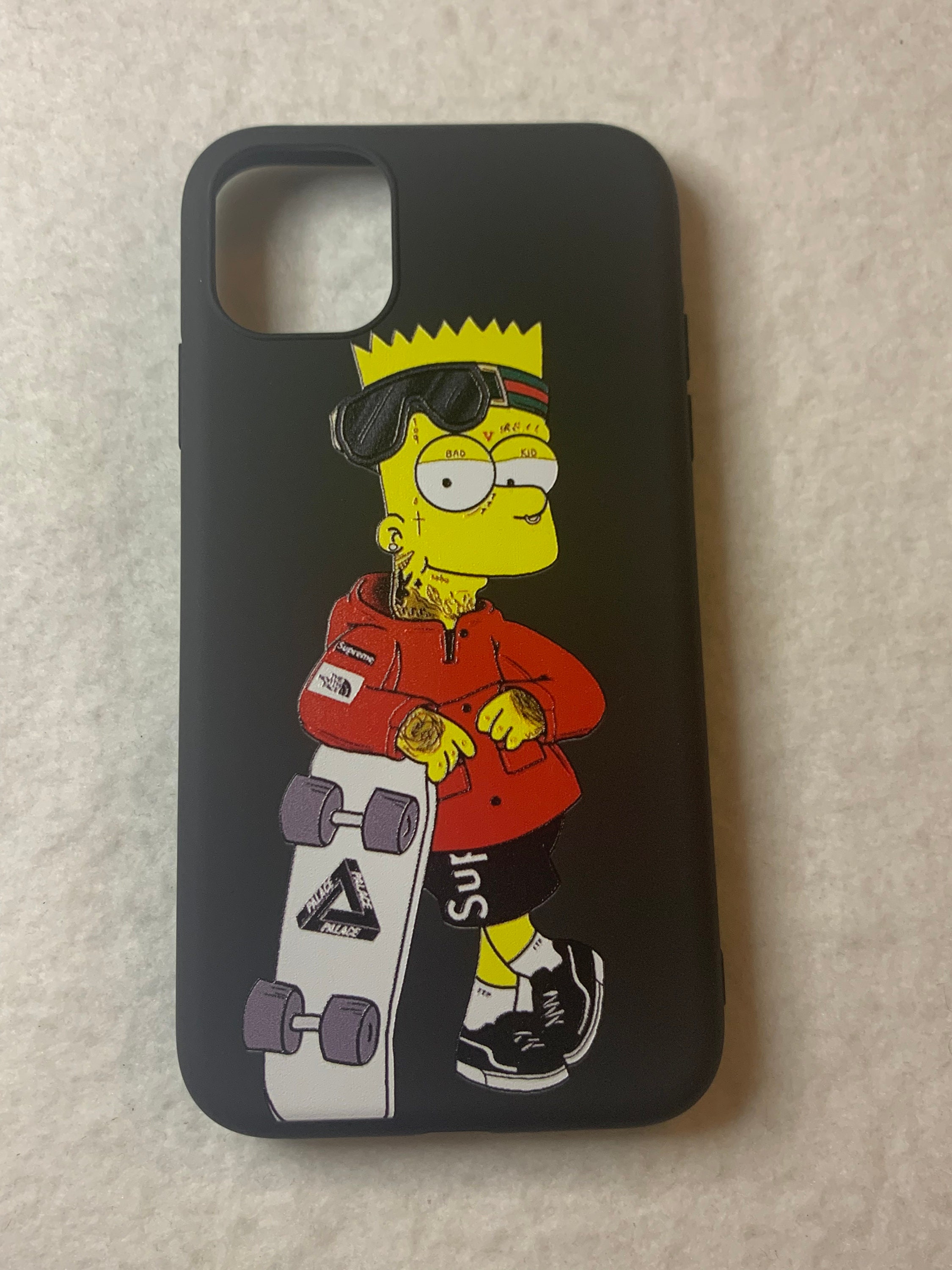 Bart Simpson iPhone 11 case Etsy