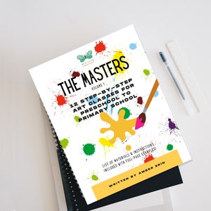 Art Masters Curriculum | 12 Step-by-Step Lessons (Digital Download)