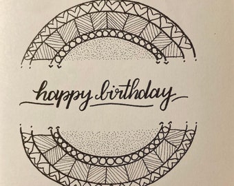 Carte de joyeux anniversaire imprimable