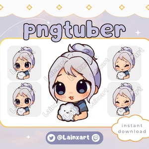 Jett Cute PNGtuber Valorant | Twitch Youtube Discord Kick vtuber Model