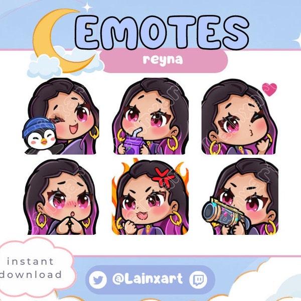 Cute Valorant Stickers Etsy UK