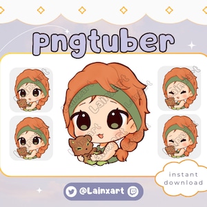 Skye Cute PNGtuber Valorant | Twitch Youtube Discord Kick vtuber Model
