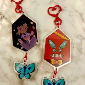 Simon and Betty connect charm