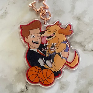 Pre-order Brett and Airbud charm
