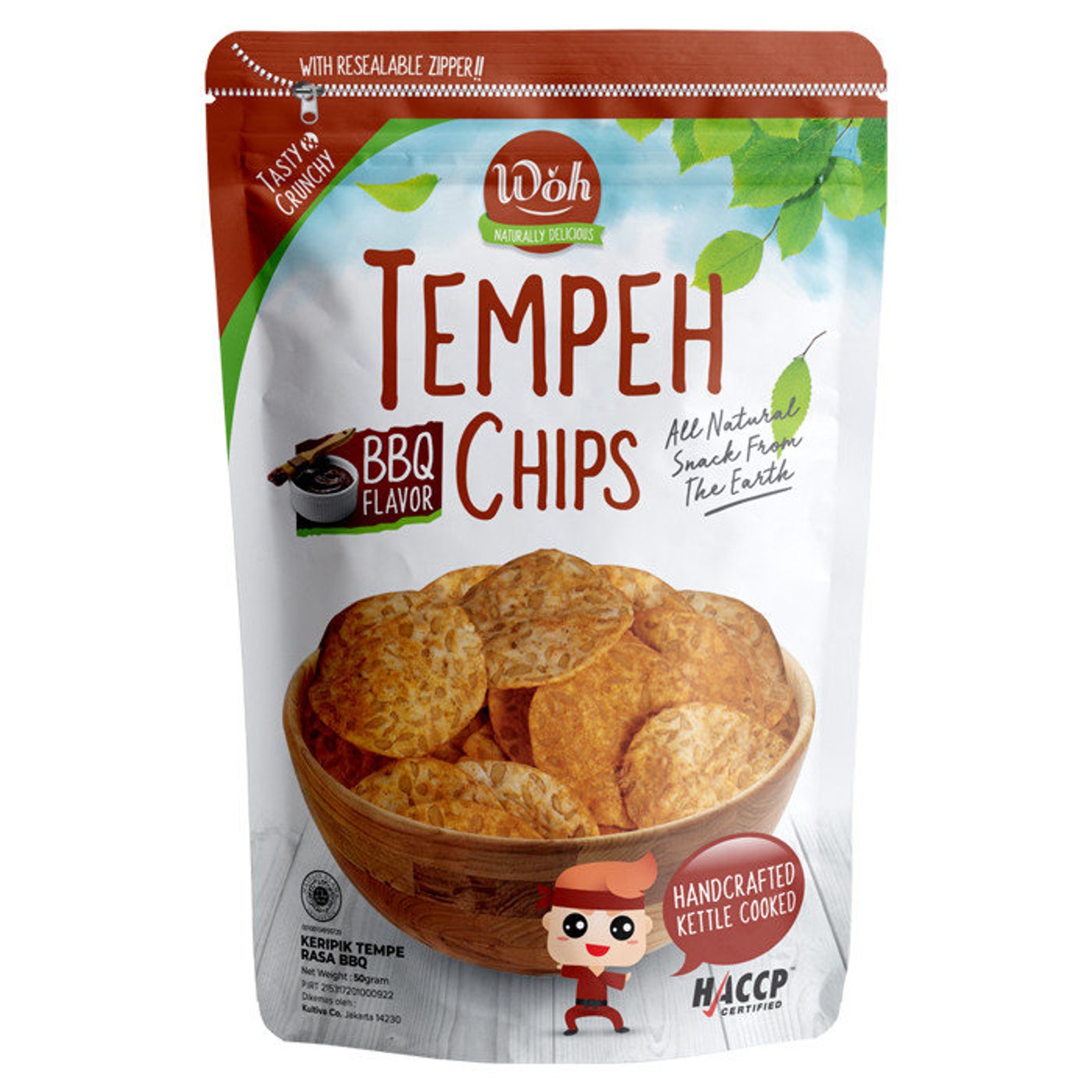 Snack Crispy Tempeh Chips Traditional Food Indonesia 125 Gram Etsy