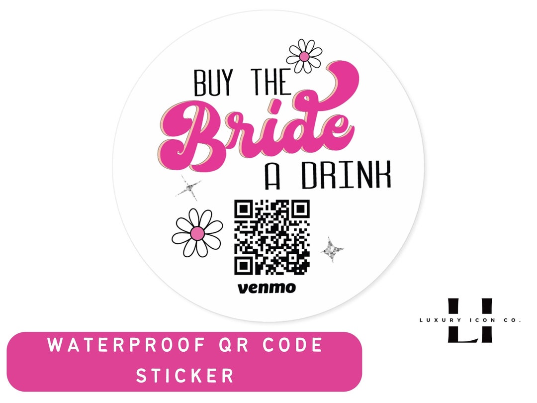Venmo Stickers Retro Bachelorette Stickers 70's Venmo Sticker ...